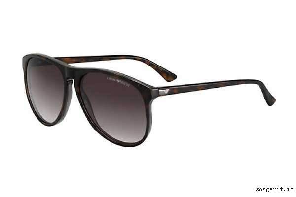 Emporio Armani EA 9801 S YVS HA - Occhiali da sole Emporio Armani Marrone - P8G93H1544 2958